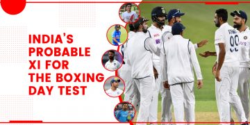 India’s Probable XI for the Boxing Day Test