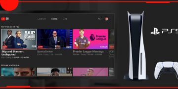The PS5 now has a YouTube TV app-FI